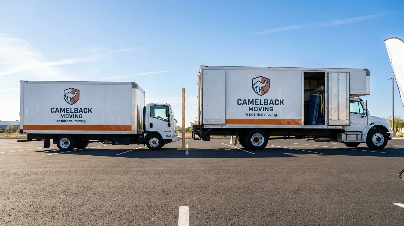 Moving truck size capacity guide in Brunswick